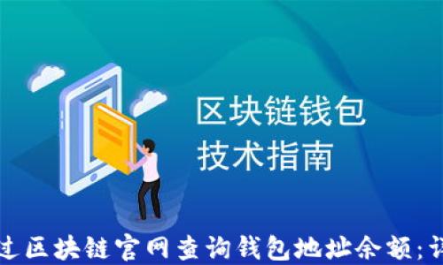 
如何通过区块链官网查询钱包地址余额：详细指南